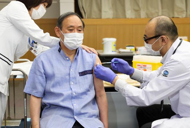 일본 코로나 백신 접종률